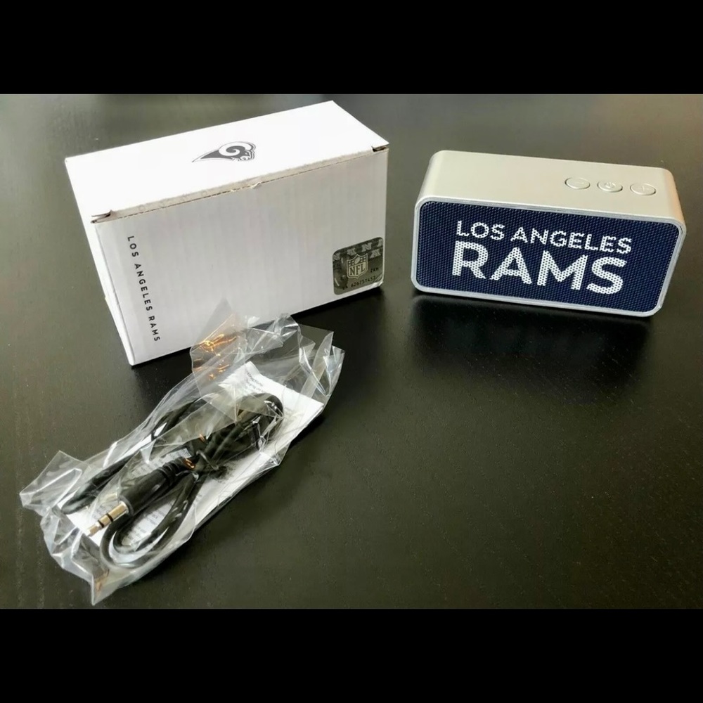 LOS ANGELES RAMS Bluetooth Speaker 2019 NEW! 🏈